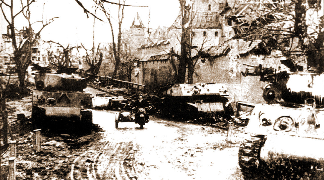 Мариенбург, 1945 г.