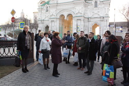 Участники обучающего мероприятия по работе в ИУС НК в ООО "Газпром добыча Астрахань" в Братском садике в Астрахани