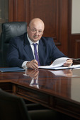 Михайленко С.А., генеральный директор ООО «Газпром добыча Астрахань» (2005 — 2016). 2015 г.