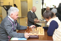 Участники слета провели турниры по шахматам и шашкам