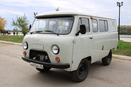 Автомобиль УАЗ-39099, переданный ООО «Газпром добыча Астрахань» в муниципальную собственность Красноярского района