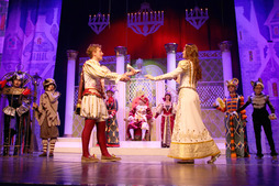 Театрализованное представление «Однажды в сказочном королевстве или новогодние приключения Золушки» состоялось 24 раза