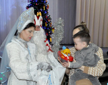 400 детей из районов Астраханской области получили новогодние подарки от ООО «Газпром добыча Астрахань»