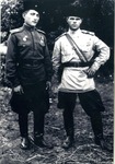 Дегтяренко Иван Иванович (слева)