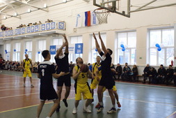 Баскетбол становится все более популярным видом спорта в ООО "Газпром добыча Астрахань"