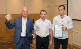 Анатолий Свиридов, Виталий Родованов, Александр Андреев (слева направо)