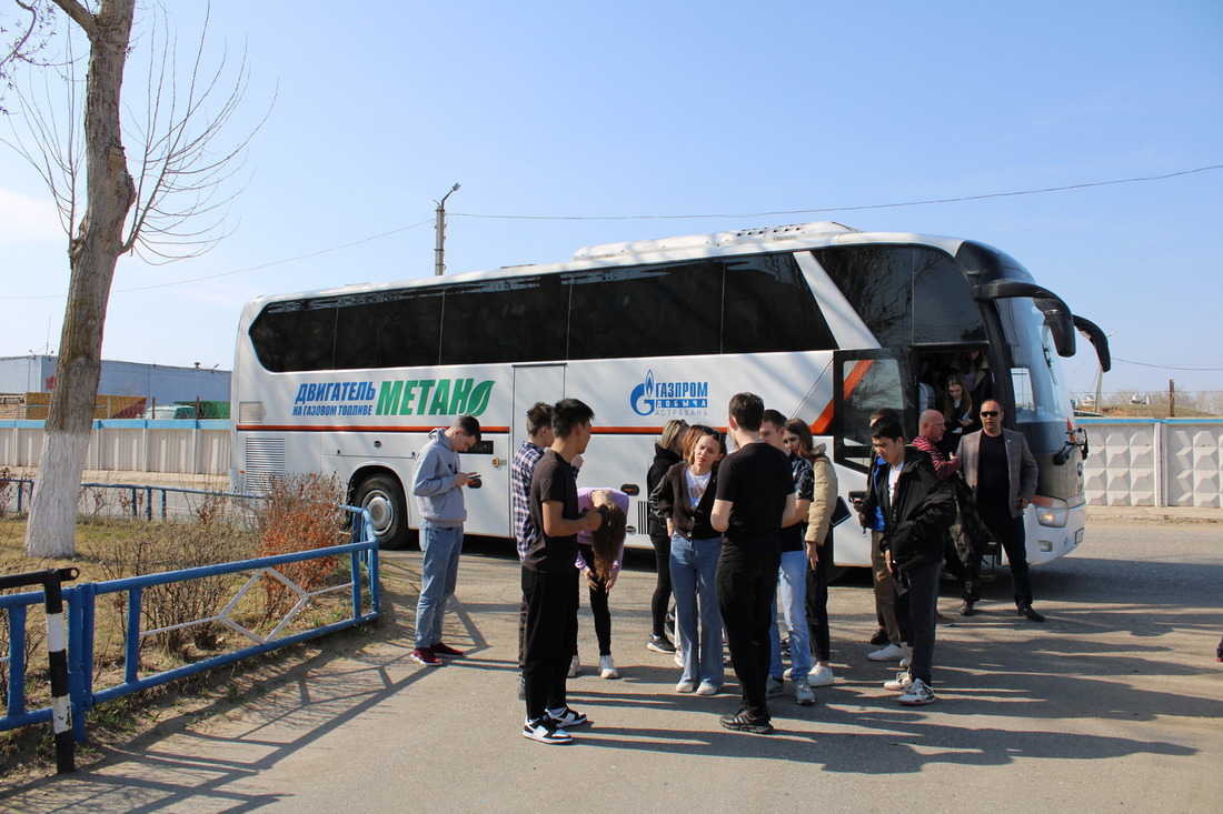 Общество выделило для поездки комфортабельный автобус