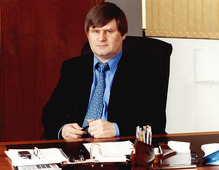 Захаров В.А., Генеральный директор ООО «Астраханьгазпром» (2002-2005). 2003 г.