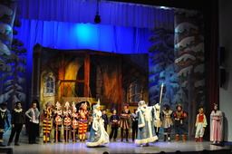Новогоднее представление проходило в театральной части Административного центра ООО «Газпром добыча Астрахань»