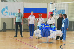 Церемония открытия турнира «Астраханский факел Газпрома» памяти Виталия Пантюхова
