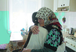 Халима Султанова встретила гостей, как родных